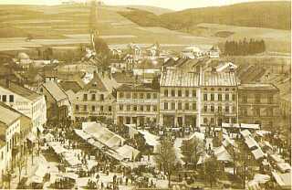 Markplatz von 1920